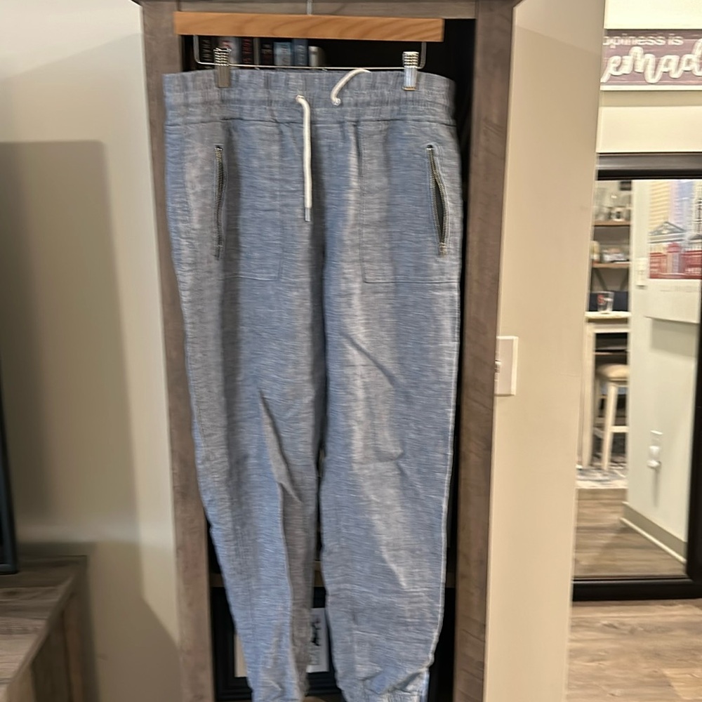 Athleta Cabo linen jogger